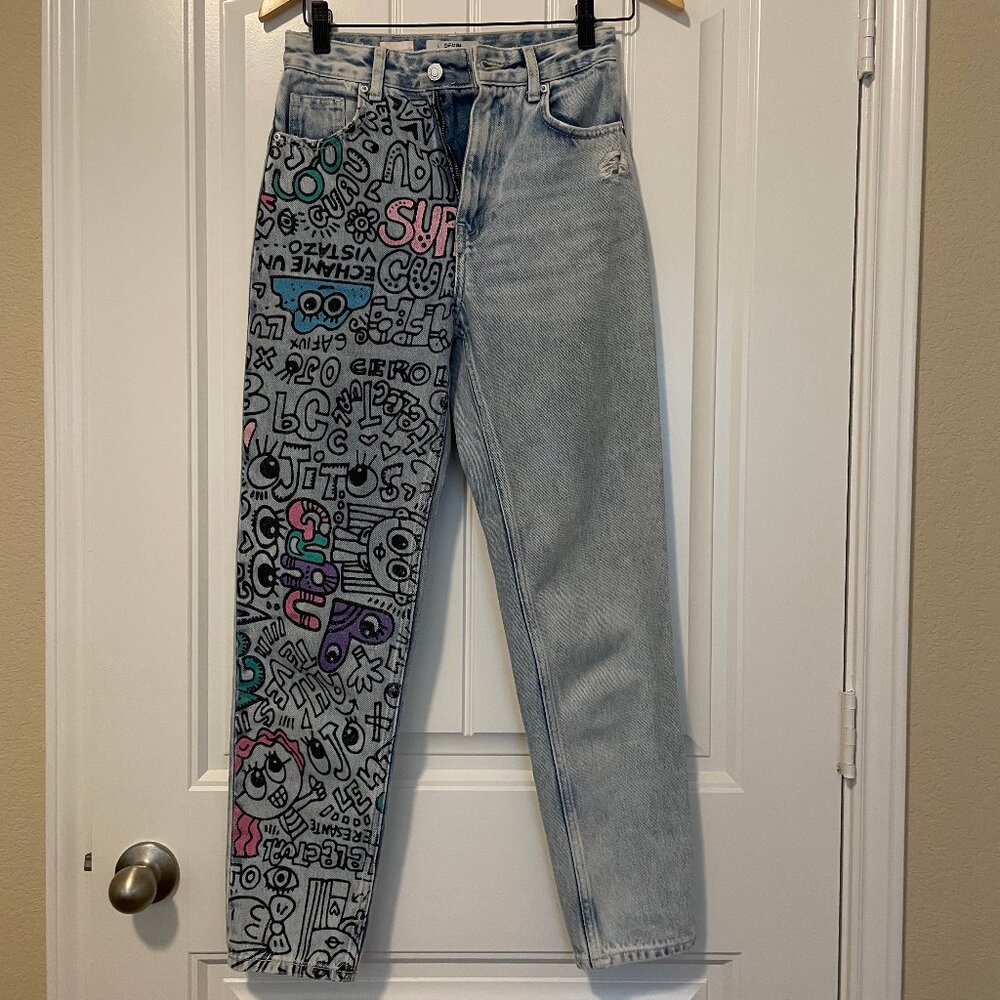 Distroller by Bershka Denim, size USA 02 EUR 34